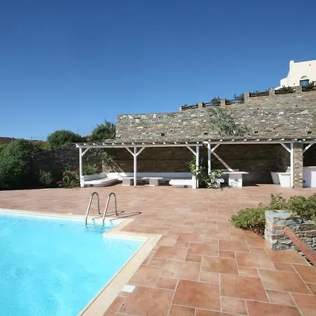 Cozy Sea Front With Private Pool And Beach Cyclades Greece Villa Ándros
